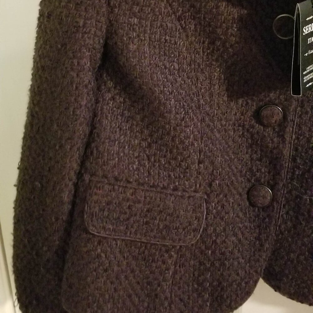 NWT Italian tweed suit, size 10 - Picture 5 of 15